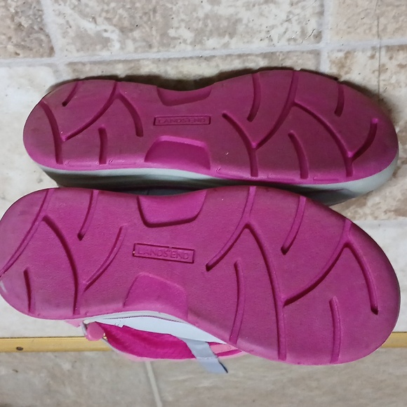 Lands End Barbie Pink Little Girl Boots Squall Mid Winter Snow Outdoor Size 12M - Picture 4 of 4